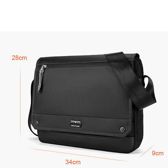 Men's Oxford cloth Waterproof 14" Shoulder Messenger Bags Business Crossbody Bag