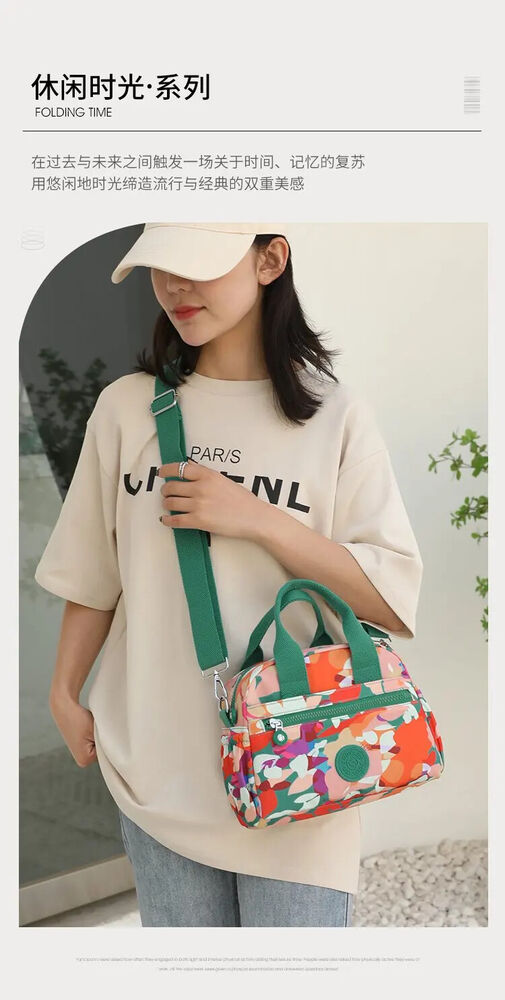 Packaging Bag School Bag Handbag Denim Canvas One-shoulder Messenger Bag