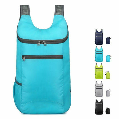 25L Unisex Lightweight Foldable Bag Outdoor Backpack Camping Hiking Travelling