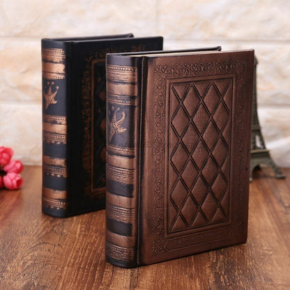 Retro Vintage Journal Diary Notebooks Leather Blank Hard Cover Sketchbooks Paper