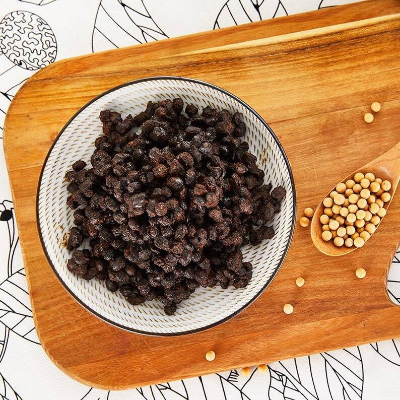 Fermented Salted Preserved Dried Black Beans 250g For Chinese Dishes