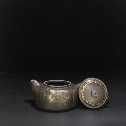 vintage chinese yixing purple clay teapot zisha ceremony teaware collection rare