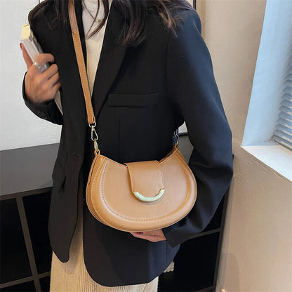Women's New Saddle Bag Shoulder Bag Bag Autumn Winter Bag Handbag Purse