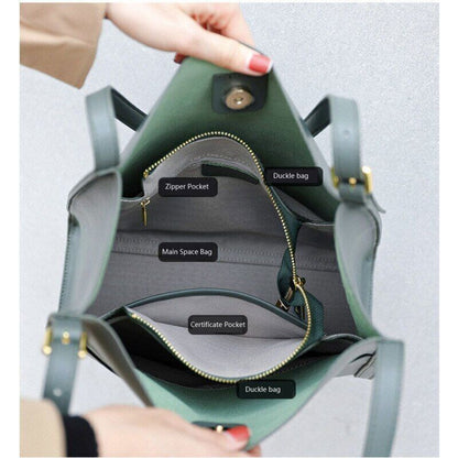 Genuine Leather Handbag And Shoulder For Women Bags Tote Bag