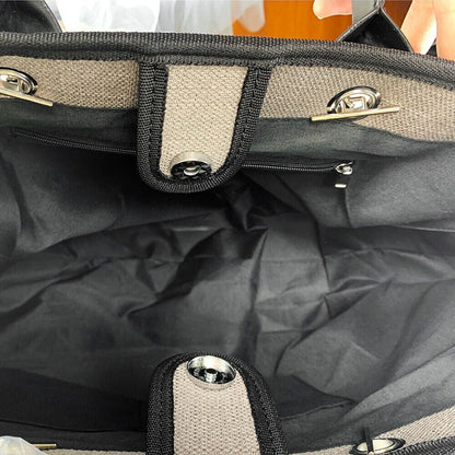 Canvas Shoulder Bag Women Tote Female Bags Chain Pink Handbags Handbag