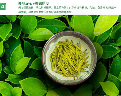 Chinese Meng Ding Huang Ya Yellow Buds High Mountain Mengding Yellow Tea