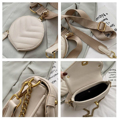 PU Leather Shoulder Bag Women Handbags Female Travel Crossbody Bag Ladies Bag