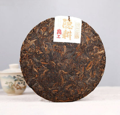 400g 2020 Old Comrade Old Ripe Puer Tea Cake Liang Pin Yin Geng Shu Puer Tea