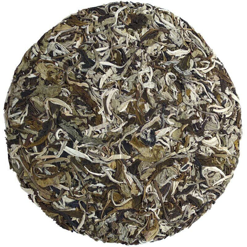 2022 Fuding White Peony White Tea Cake Peony King White Chinese Tea Bai Cha 300g