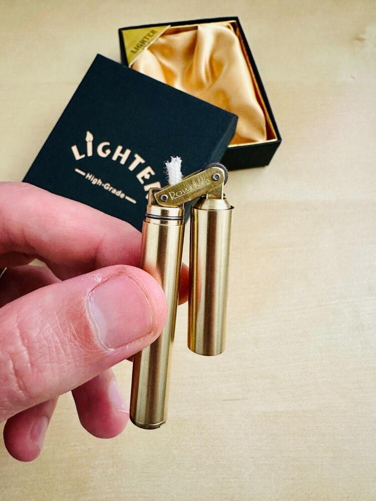 Lighter, Kerosene Copper Lighter, Stick Lighter, Windproof Brass Lighter Usa