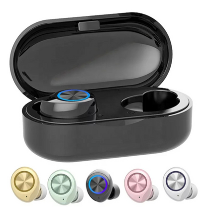 Bluetooth 5.1 Earbuds True Wireless Headphones Super Bass Waterproof Headset