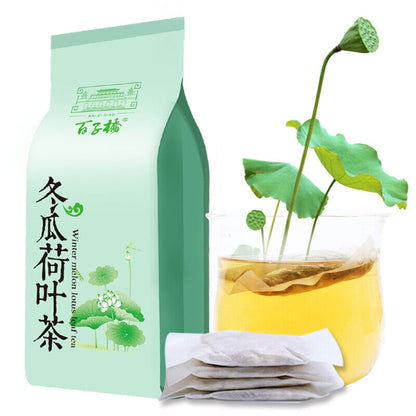 Includes Rose Lotus Leaf and White Gourd Slimming Tea Bag Herbal T0 Pceabags 4s