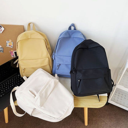 Fashion Backpack Canvas Backpack Anti-theft Shoulder Bag Bag Female Polyester