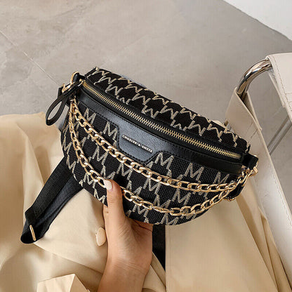 Chain Small Packs Women's waist bag Packs Female Purses Ladies Chest Bags