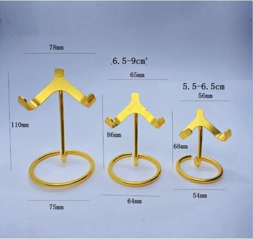 Crystal Stone Holders Metal Base Fossil Specimens Cluster Stands Display Storage