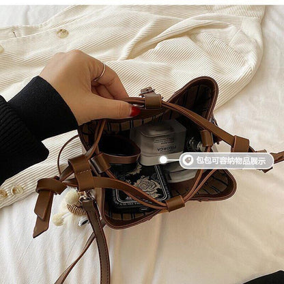 Bags Women PU Leather Handbags Small Totes Shoulder Crossbody Bag