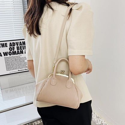 Pleated Handbag with Handle Shoulder Bag Women Clutch Purses Crossbody Bag