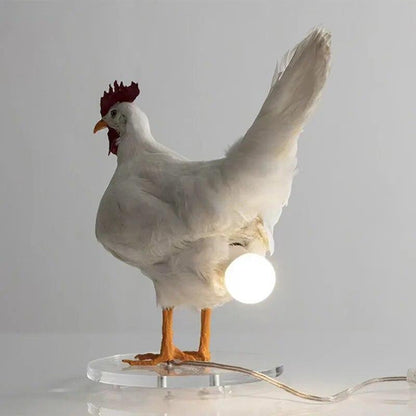 Taxidermy Chicken Eggs Lamp Ranch Farm Country-style Taxidermy Eggs Lamp New
