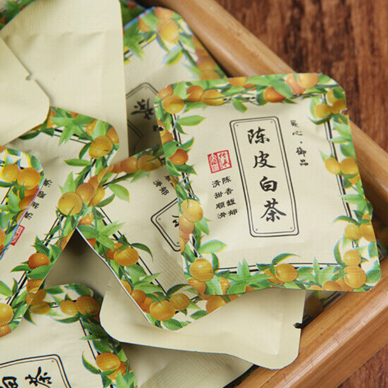 500g Top Chenpi White Tea Xinhui Old White Tea Thin Slices Small Tea Cake Bulk