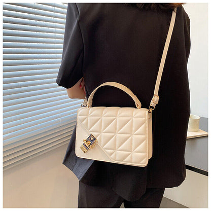 Soft Leather Shoulder Bag Female Fashion High-end One-shoulder Diagonal Bag Girl
