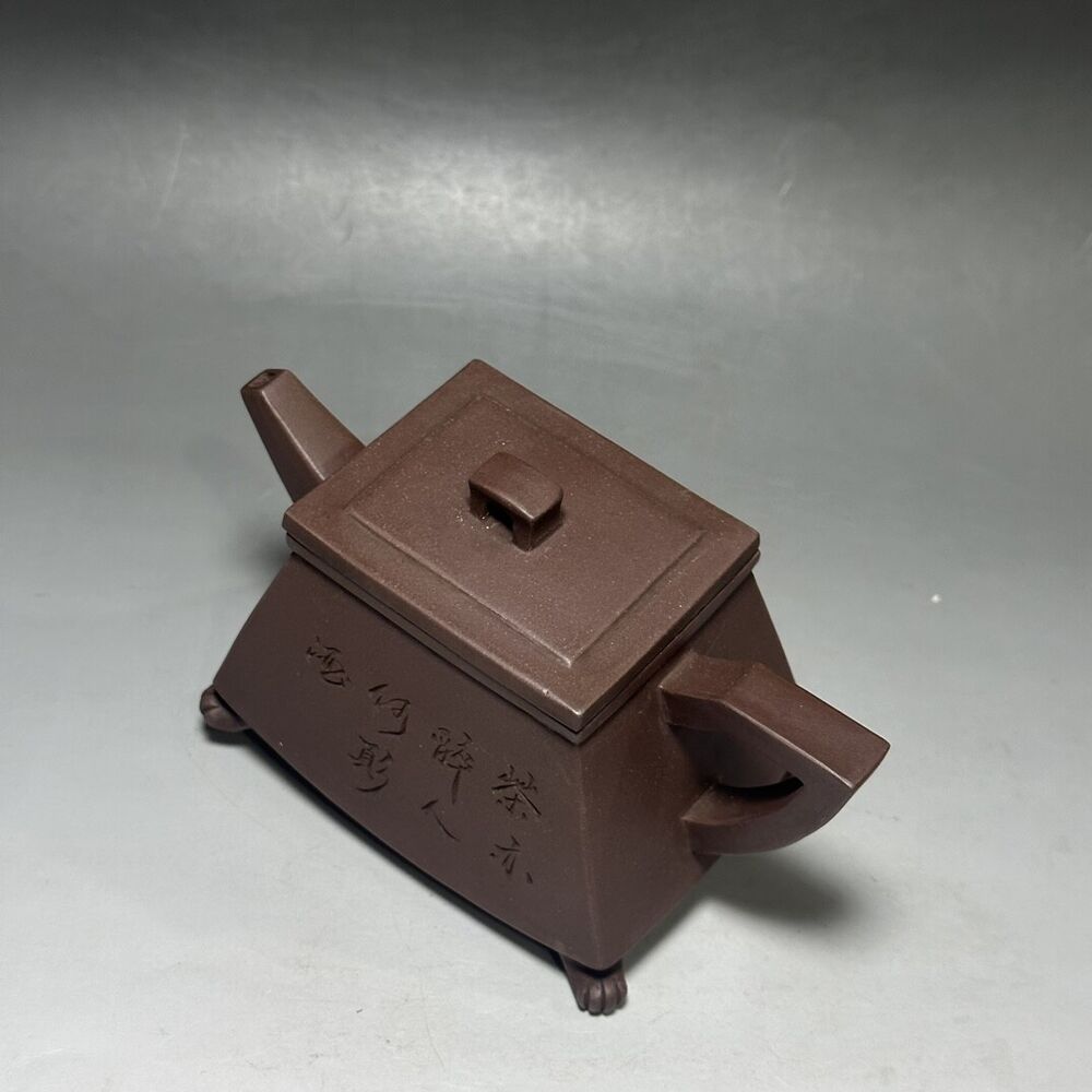 vintage chinese yixing purple clay teapot zisha ceremony teaware collection rare