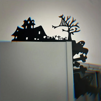 1pc, Halloween Party Door Hanging Door Corner Art, Decorative Ornaments