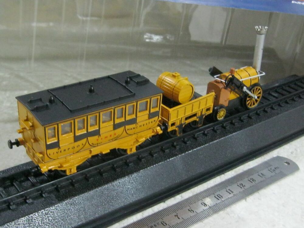 Brand New Steam Train 1829: Stephenson's Rocket Static Display 3D Plastic Model
