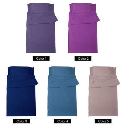 Lightweight Sleeping Bag Sleeping Sack Outdoor Camping Hotel Travel Sheet