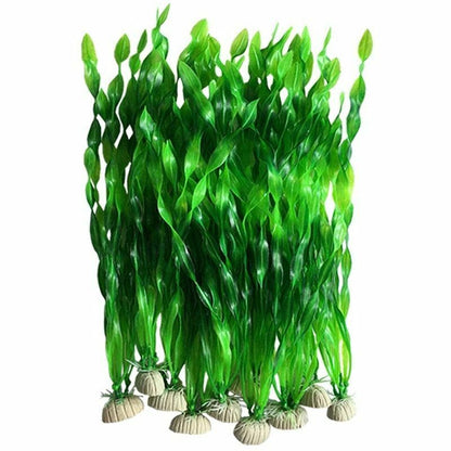 20Pcs/Lot Artificial Plastic Plants Aquarium Grass Fish Tank Decoration Ornament
