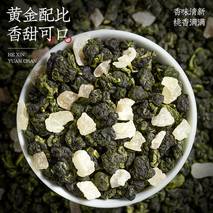 45g Peach Oolong Tea Herbal Tea New Tea Flower and Fruit Triangle Tea Bag Box