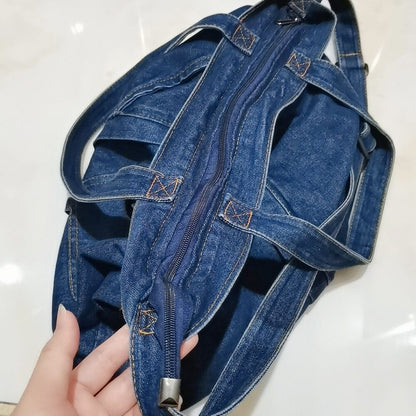 Denim Shoulder Bags Women Jeans Bags Women Handbags Denim Shopping Bag