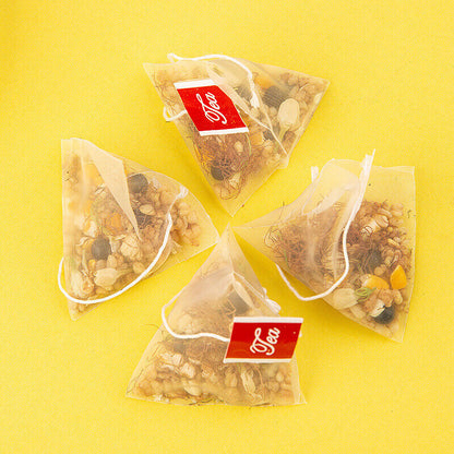 150g Corn Silk Tea Black Bean Tea Boxed Triangle Bag Black Bean Corn Healthy Tea