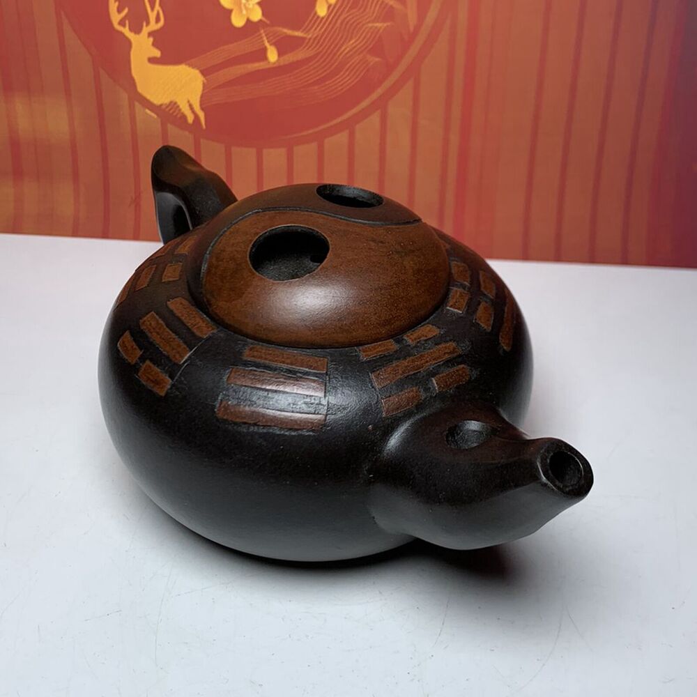 Chinese Yixing Purple Clay Teapot Zisha Ceremony Ceramic Teaware Collection Rare