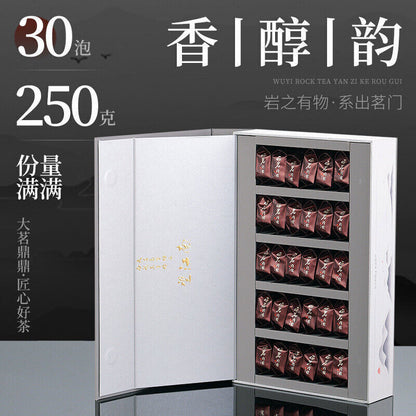 望江南 武夷岩茶燕子窠肉桂250g Wangnan Wuyi Rock Tea Swallow Areal Cinnamon Tea Gift Box