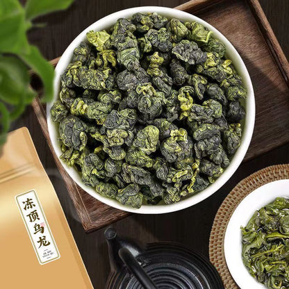 250g Dongding Tea Taiwan High Mountain Oolong Tea Loose Leaf Tea 茗杰茶业 冻顶乌龙