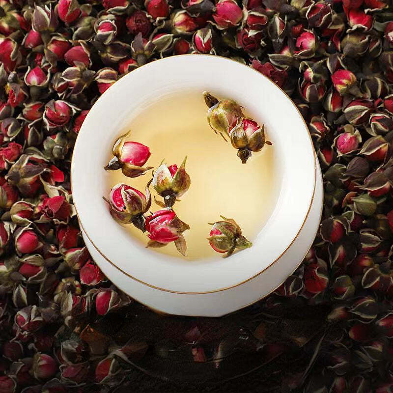 Yunnan Rose Flower Tea Natural Dried Rose Herbal Tea No Additives Women Care Tea