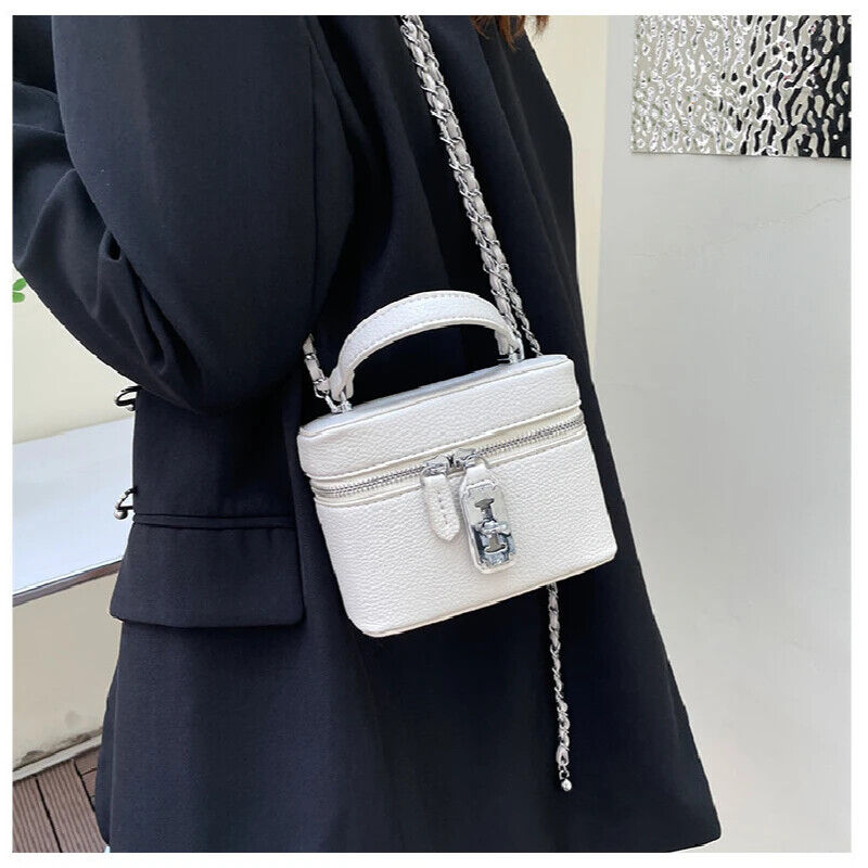 Flip Bag Mobile Phone Bag Women's Handbag PU Chain Shoulder Messenger Bag