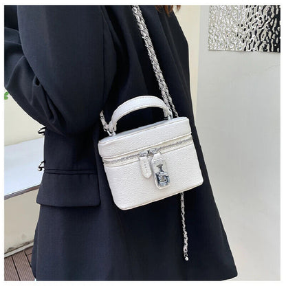 Flip Bag Mobile Phone Bag Women's Handbag PU Chain Shoulder Messenger Bag