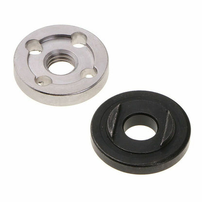 6Pcs/Lot Lock Nuts Flange Toothed Inner Outer Kit Angle Grinder Tool Accessories