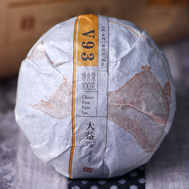 TAETEA V93 Puer Shu Tea Classic Ripe Pu'er Tea Tuocha Pu Erh Tea 500g
