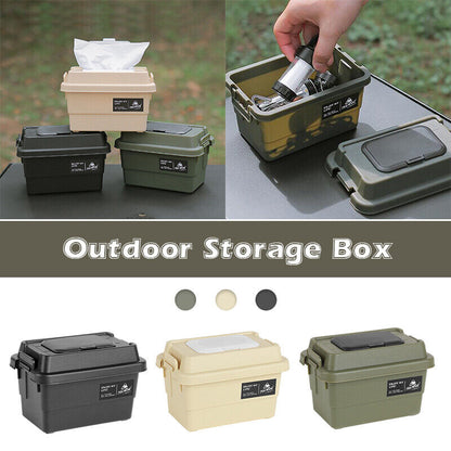 Desktop Rainproof Tissue Paper Box Camping Storage Box Napkin Ditty-bag Outdoor