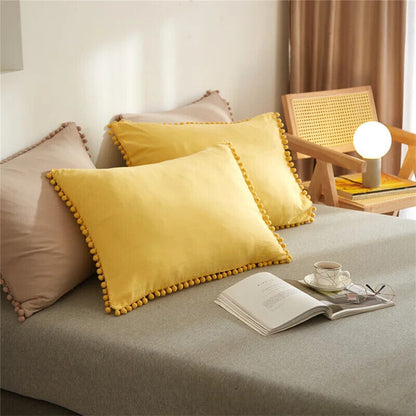 Bedding Set Queen Home Tassel Bed Cover Sets Size Duvet Cover No Sheet