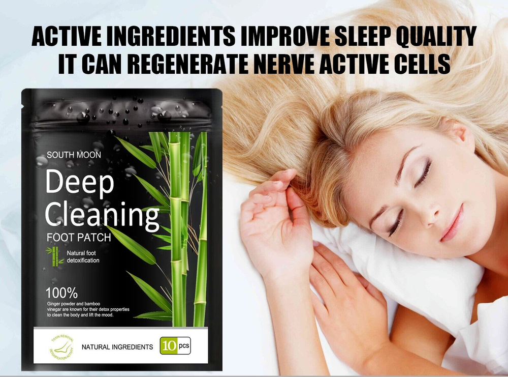 Detox Cleansing Foot Pads to Remove Toxins Premium Deep | 10 patches