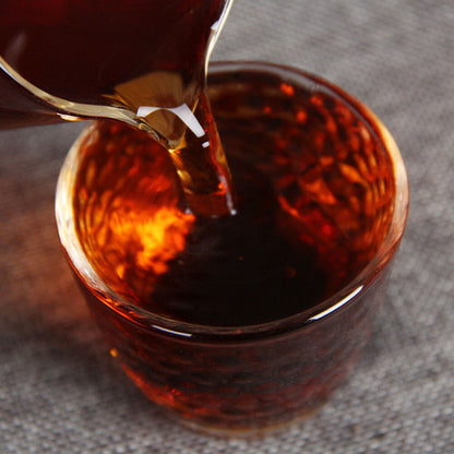 Organic Old Tree Premium Golden Bud 357g Mature Puerh Tea Lao Ban Zhang-
