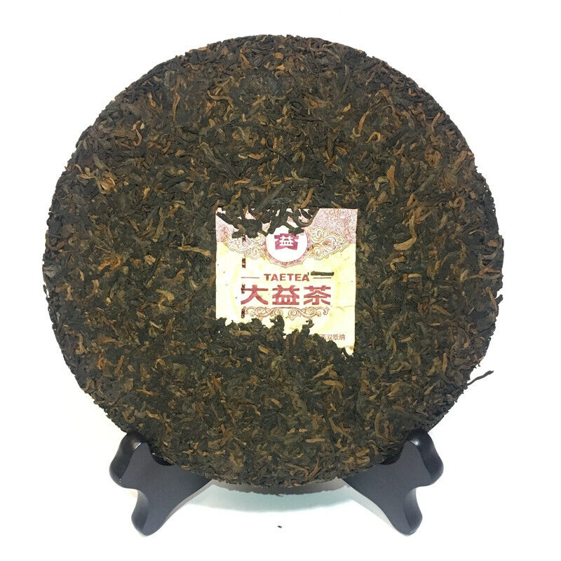 2010 TAETEA Menghai 7572 Ripe Pu'er Chinese Tea Dayi Shu Puer erh Cake tee,357g