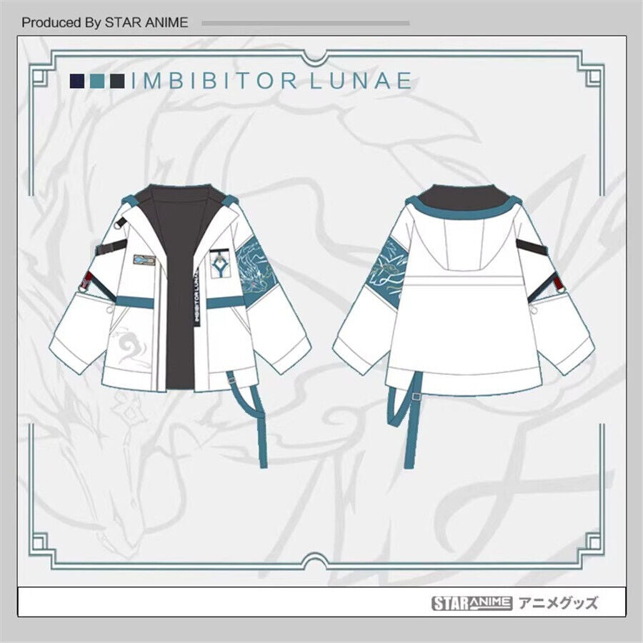 Honkai: Star Rail Imbibitor Lunae Jackets Sweater Pants Hooded Coat Trousers Set