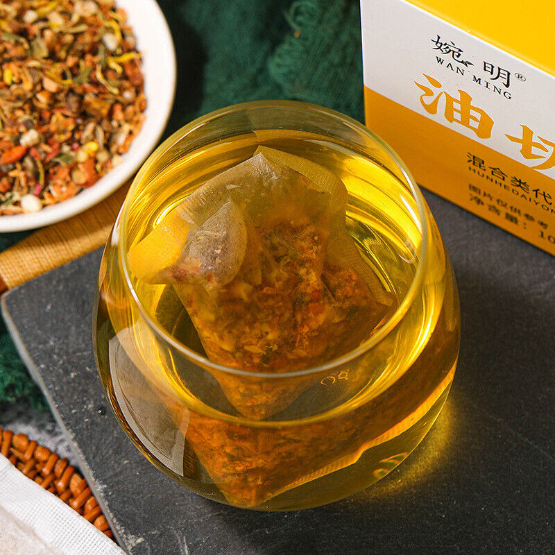 100g 29 Flavors Oil-cut Potbelly Tea Ingredients Combination Non-fat Stream Tea