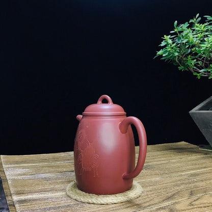 vintage chinese yixing purple clay teapot zisha ceremony teaware collection rare