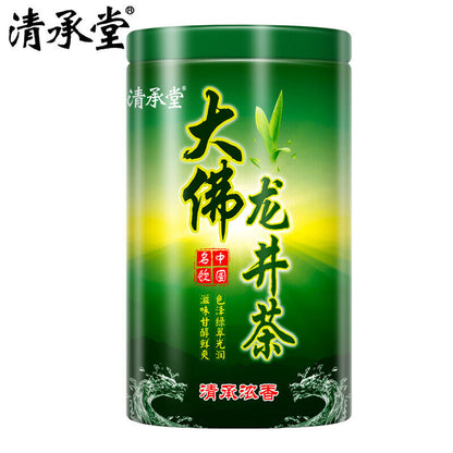 Chinese Premium Dafo Long Jing Dragon Well Green Tea Longjing Loose Tea 250g Tin