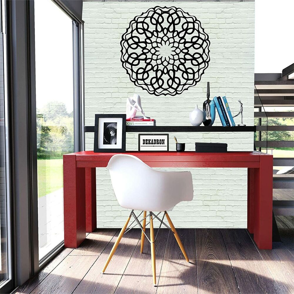 Metal Wall Art-Mandala Design-Wall Silhouette Metal Wall Decor Home Office Decor